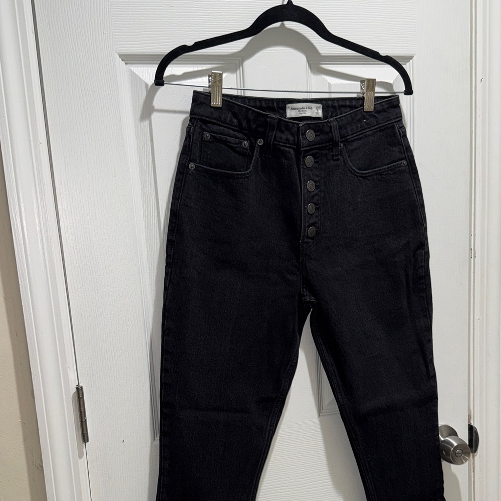 Abercrombie & Fitch Curve Love Skinny High Rise Jeans Regular